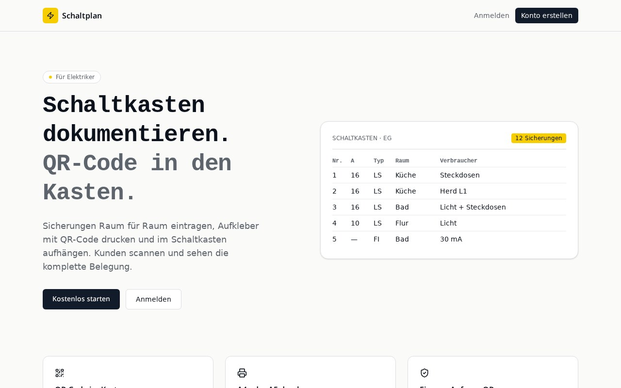 Schaltplan